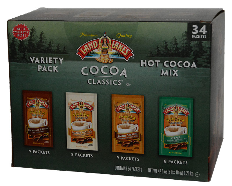  Land O Lakes Cocoa Classics, 34 packets 