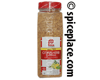  Lawry's Salt Free Citrus Herb 19oz 538g 