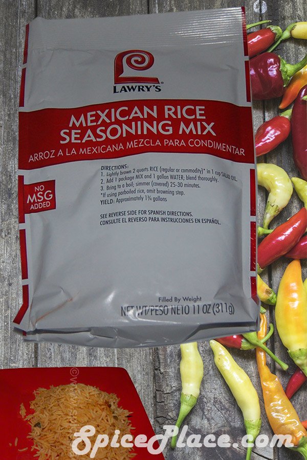 Lawry's Mexican Rice Seasoning 11oz 311g 10.94USD Spice Place