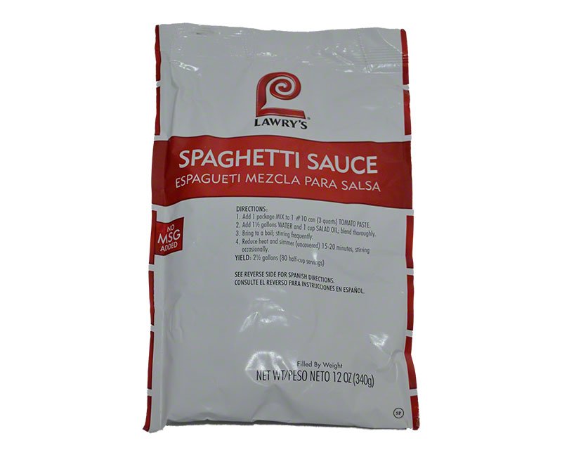 Lawry's Spatini Spaghetti Pasta Sauce Mix 15 Ounce (Pack of 2)