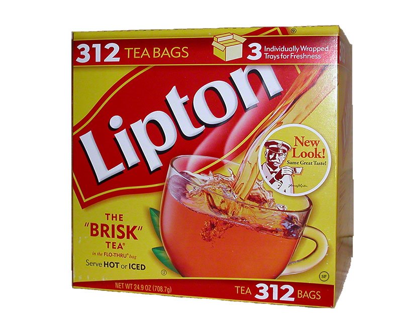 Lipton Tea Bags, 312 ea 24.9oz 708.7g 17.62USD Spice Place