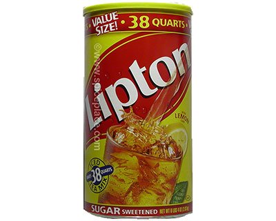 Lipton Instant Tea 5lbs 6.8oz (2.5483kg) $14.52USD - Spice Place