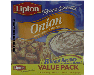 Lipton Recipe Secrets Onion Dry Soup and Dip Mix, 2 oz, 2 Pack 