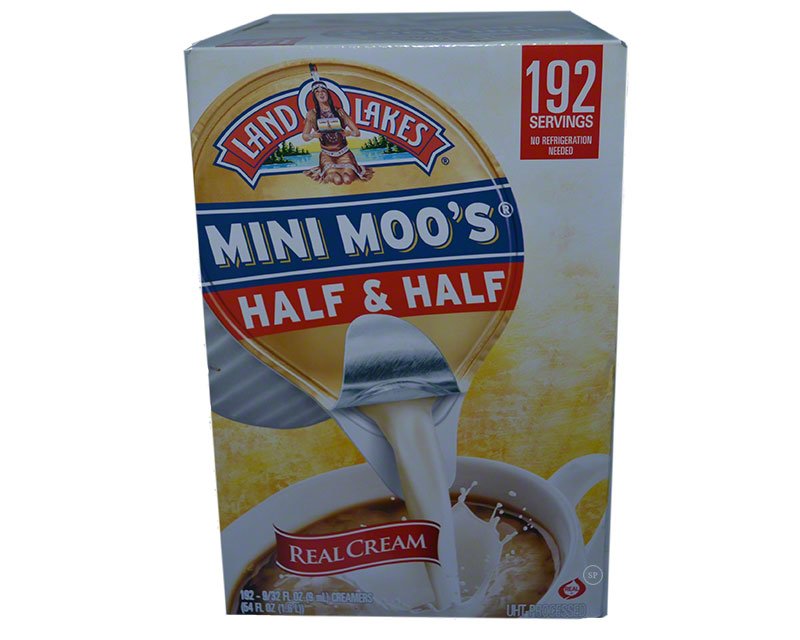 Land O Lakes Liquid Creamer Singles, Carton of 192 9/32oz 15.16USD