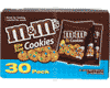 M&amp;M Bite Size Cookies 30 packs