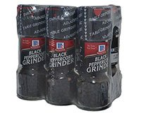  McCormick Black Pepper Grinder 6 x .85oz 24g 