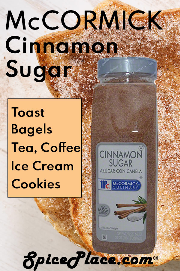 McCormick Cinnamon Sugar 29oz 822g 25.27USD Spice Place