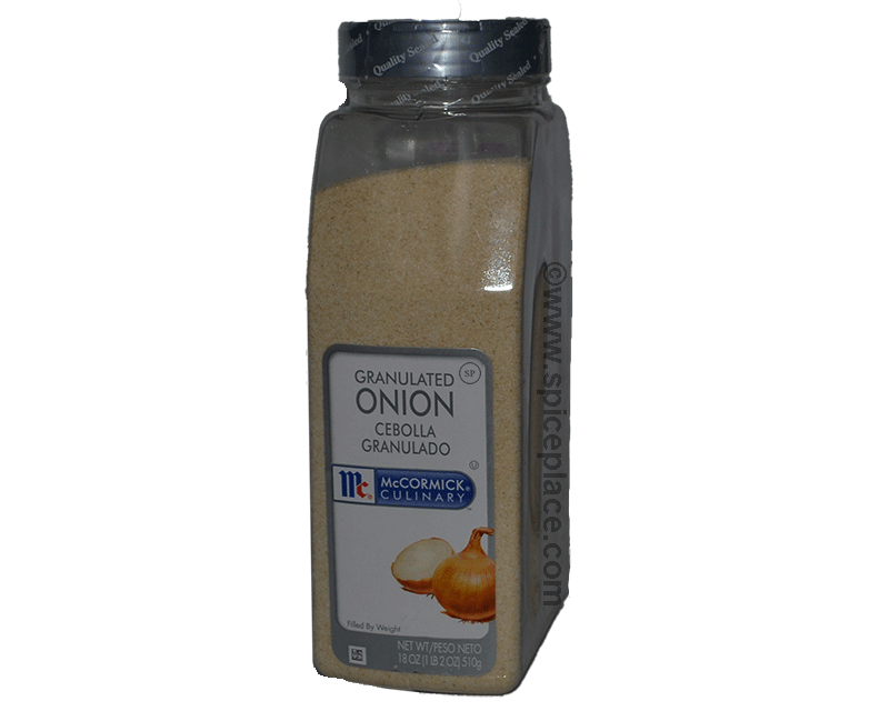 McCormick Onion, Granulated 18oz 510g 17.55USD Spice Place