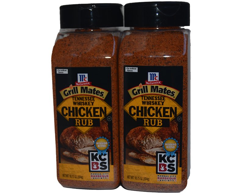 McCormick Grill Mates Tennessee Whiskey Chicken Rub 2 x 10.75oz 17