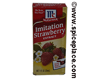  McCormick Imitation Strawberry Extract 6 x 1oz 