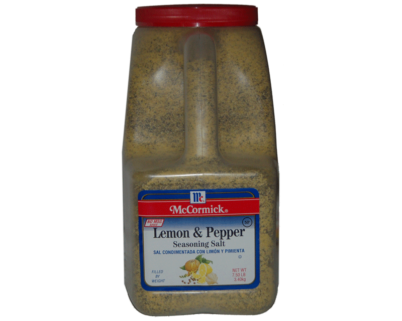 McCormick Lemon & Pepper Seasoning Salt 7.5lbs 3.4Kg 81.87USD Spice