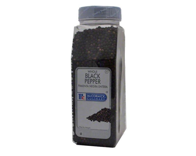 McCormick Black Pepper, Whole 18oz 510g 28.31USD Spice Place