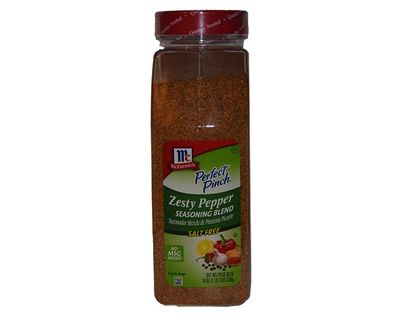 McCormick Perfect Pinch Zesty Pepper Seasoning Blend 19 oz 536g 21