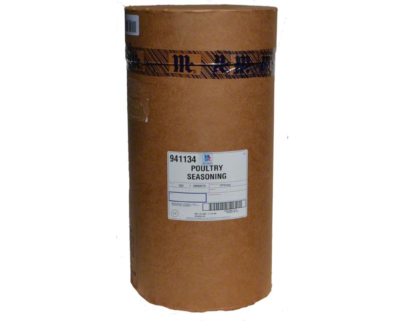 McCormick Poultry Seasoning, 25lbs 11.34kg 355.72USD Spice Place