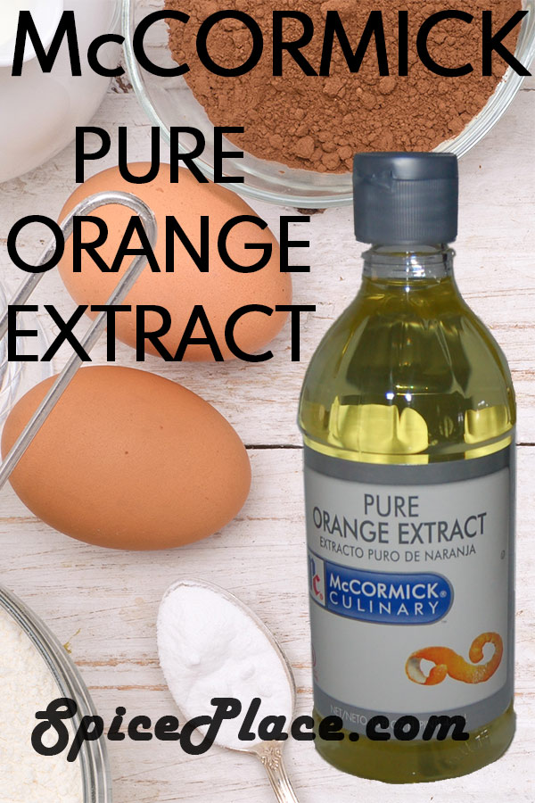 McCormick Pure Orange Extract 16oz 0.47L 14.42USD Spice Place