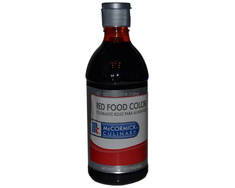 McCormick Red Food Coloring 16 oz (1 pint) 0.47L $9.72USD - Spice Place McCormick Red Food Coloring 16 oz (1 pint) 0.47L $9.72USD - Spice Place