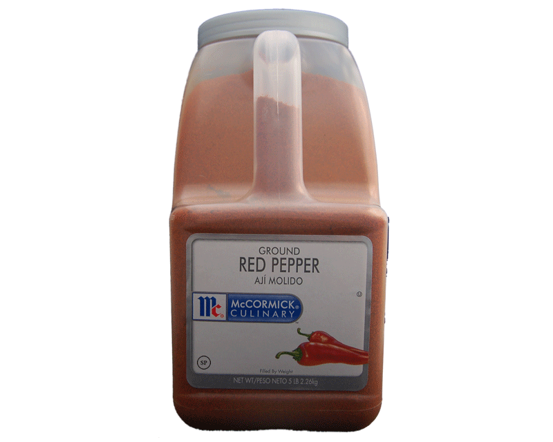 McCormick Red Pepper Ground 5lbs 2.26kg 66.87USD Spice Place