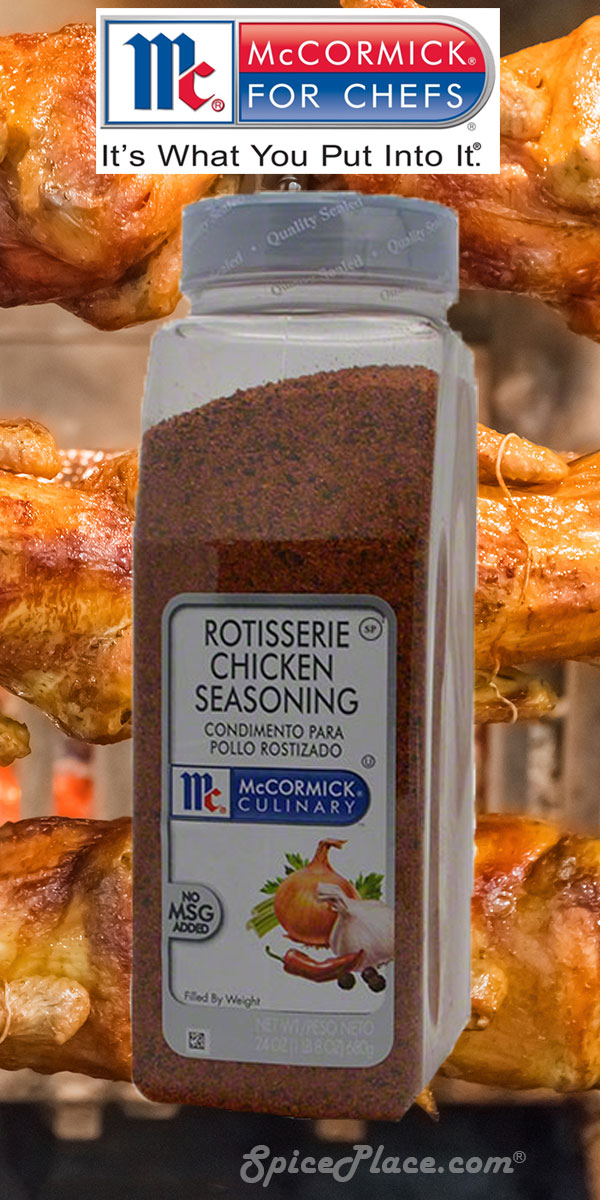McCormick Rotisserie Chicken Seasoning 24oz (1 lb 8oz) 680g 25.95USD