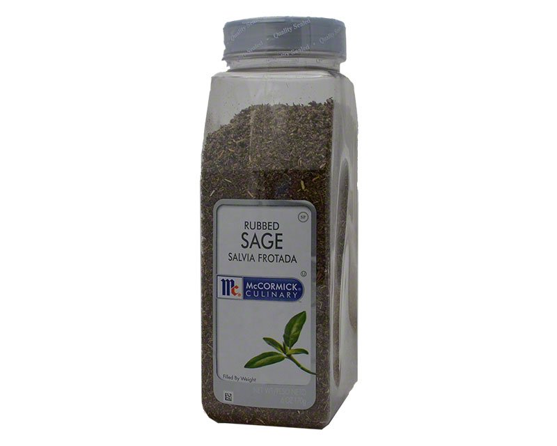 McCormick Sage, Rubbed 6oz 170g 21.69 - Spice Place
