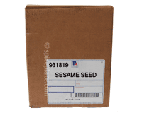  McCormick Sesame Seeds 25 lbs 11.34kg 