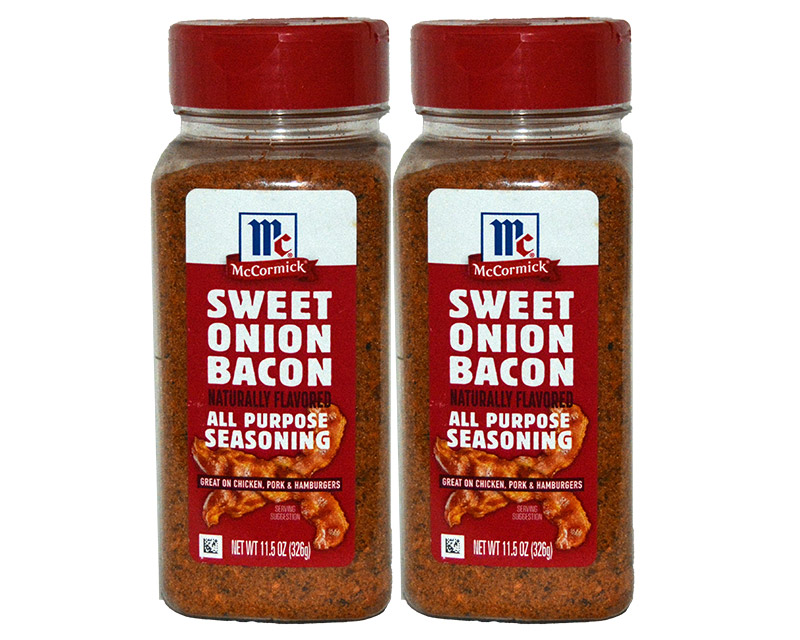 McCormick Sweet Onion Bacon Seasoning 2 x 11.5oz 326g $19.40USD - Spice  Place