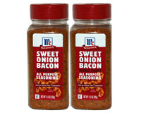  McCormick Sweet Onion Bacon Seasoning 2 x 11.5oz 326g 
