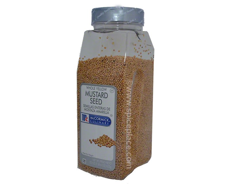  McCormick Mustard Seed, Whole 22oz 623g 