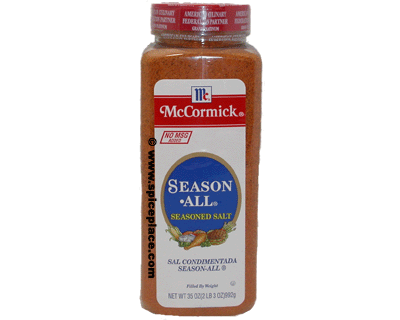 McCormick Traditional Seasoned Salt - 4.5 lb. container, 2 per case