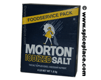  Morton Iodized Salt 4lbs 1.8kg 