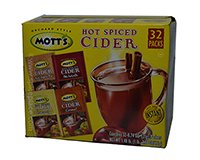  Motts Hot Spiced Cider Variety Pack 32 (.74oz) 21g Packets 