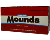  Peter Paul Mounds Bars 