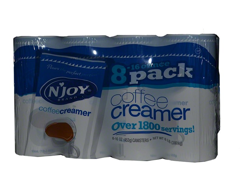 NJoy Non Dairy Creamer, 8 x 16 oz 454g 26.92USD Spice Place