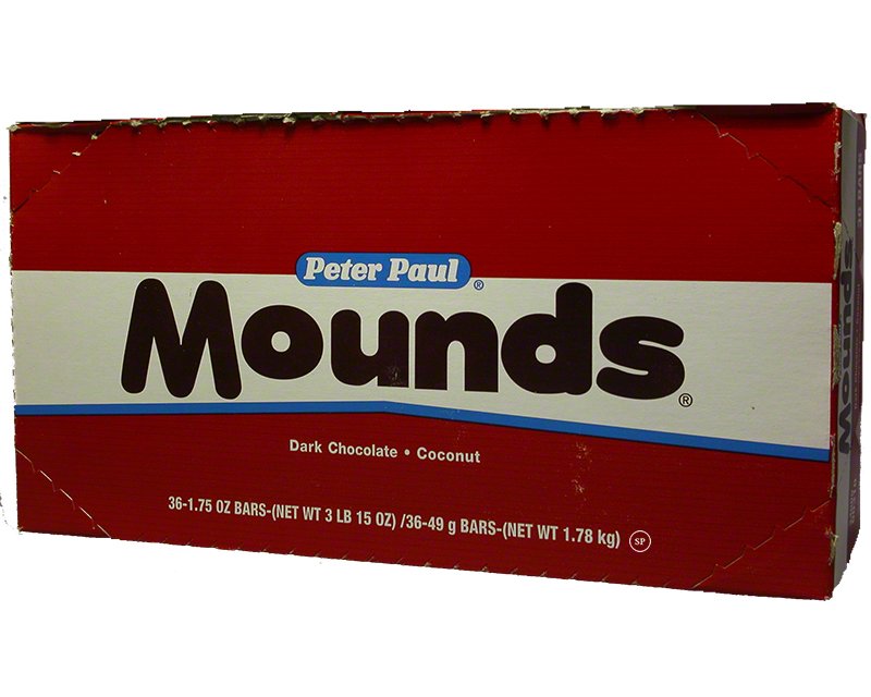 Mounds Bars, Carton of 36 1.75oz 49g Bars 41.23USD Spice Place