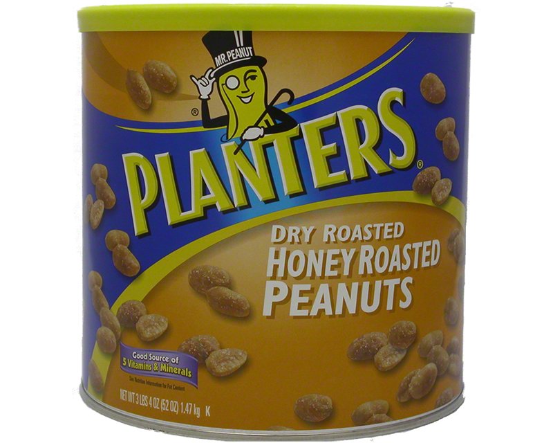 Planters Honey Roasted Peanuts, 3lbs 4oz (1.4kg) 14.76USD Spice Place