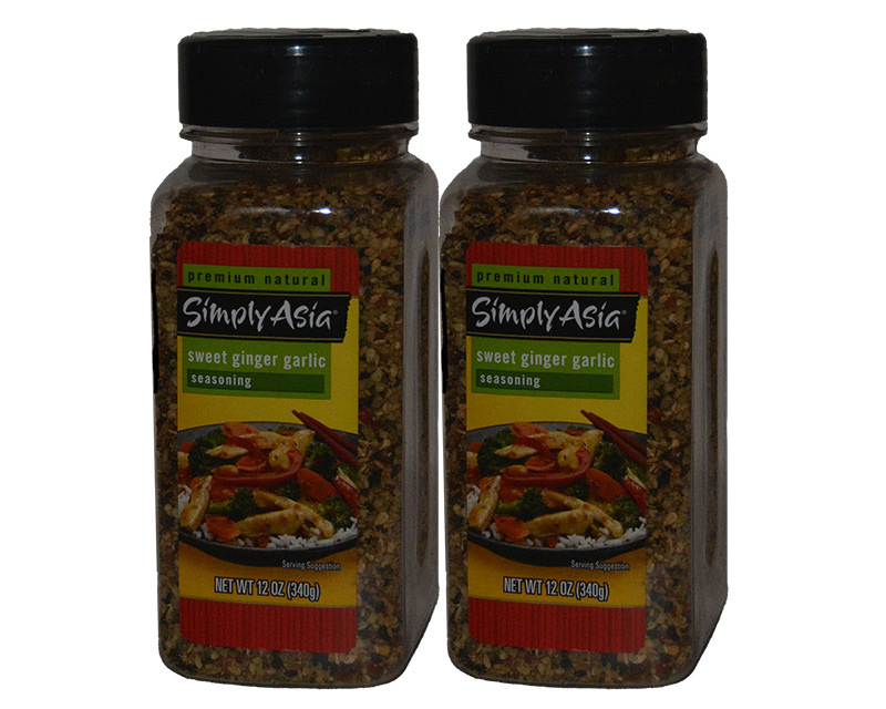 Simply Asia Sweet Ginger Garlic Seasoning 2 x 12oz 341g $24.71USD - Spice  Place