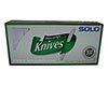 Solo Heavyweight White Plastic Knives 500 Count