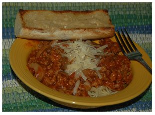 Prepared Spatini Spaghetti Sauce