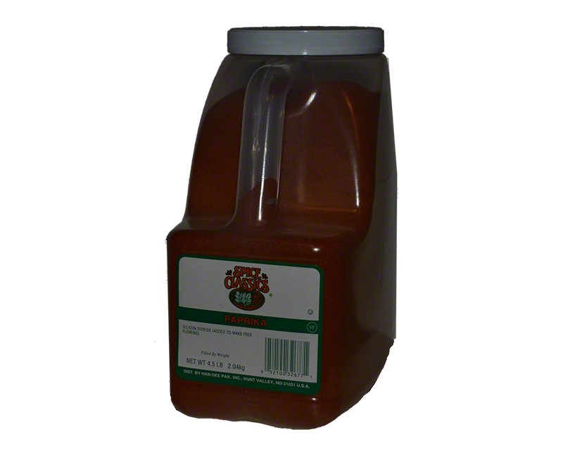 Spice Classics Paprika, Ground 4.5lbs 2.04kg 34.87USD Spice Place