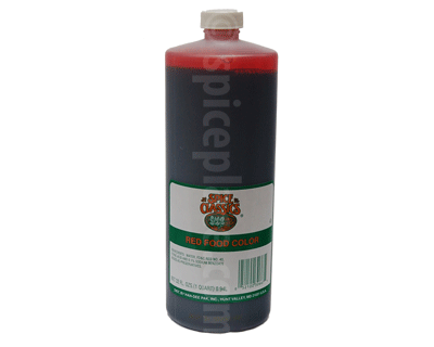 Spice Classics Red Food Color 32oz (1 quart) $9.28USD - Spice Place Spice Classics Red Food Color 32oz (1 quart) $9.28USD - Spice Place