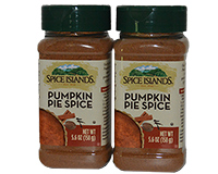  Spice Islands Pumpkin Pie Spice 2 x 5.6oz 158g 