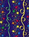 Stars and Streamers Giftwrap