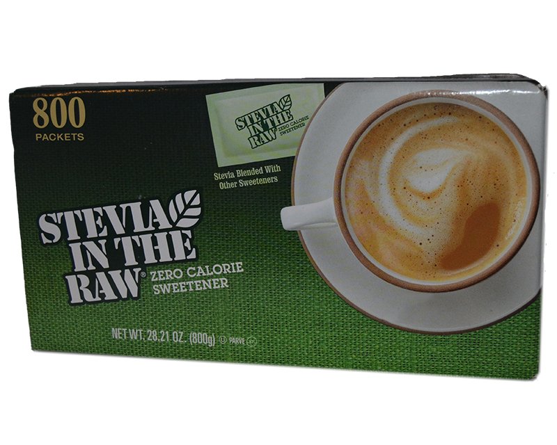 Stevia In The Raw Sweetener 800 x 1g Packets 26.28USD Spice Place