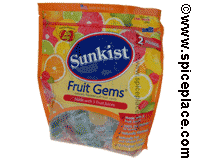  Sunkist Gourmet Fruit Gems 