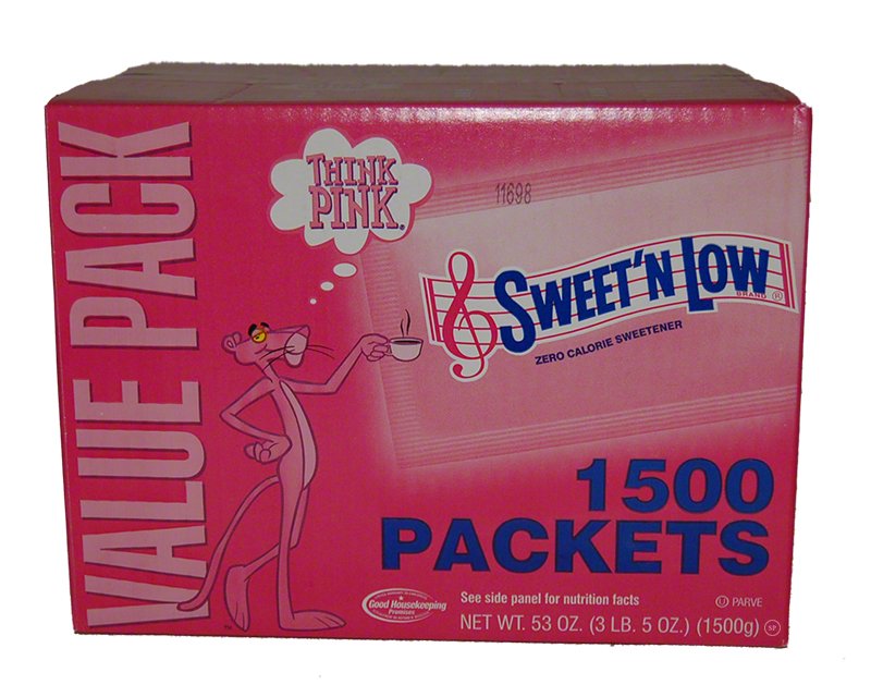 Sweet'N Low Sugar Substitute 1500 Packets 53oz 1500g 21.79USD Spice