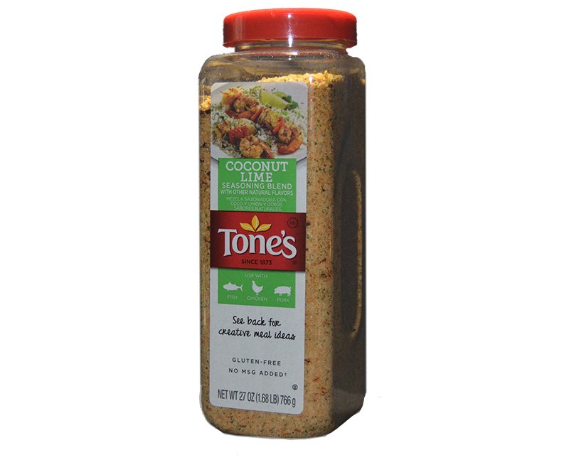 Tones Coconut Lime Seasoning 27oz (766g) 14.68 Spice Place