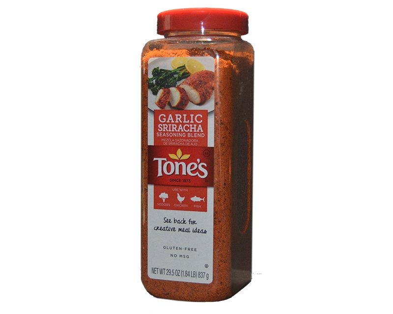 Tones Garlic Sriracha Seasoning 29.5oz (837g) 14.68 Spice Place