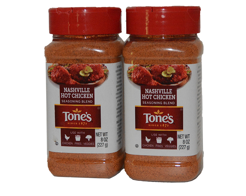 Tones Nashville Hot Chicken Seasoning 2 x 8oz (227g) 13.93USD Spice