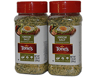  Tones Onion Salt Seasoning 2 x 7.25oz 206g 