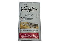  Vanity Fair Linen Soft Party Tablecovers 