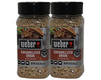  Weber Caramelized Onion Seasoning 2 x 9.25oz 262g 